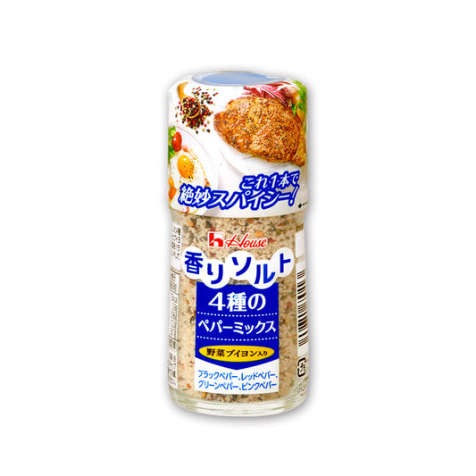 ハウス食品 香りソルト 4種のペパーミックス58g