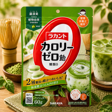 拉康特 零卡路里糖果 抹茶牛奶味