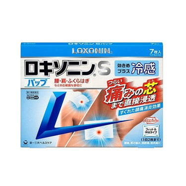 Daiichi Sankyo Healthcare Loxonin S Poultice Cooling Sensation 7 Sheets