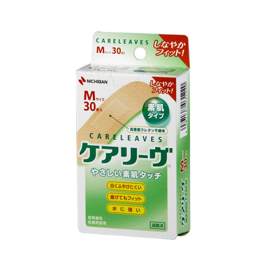 Nichiban Careleaves Bandage Bare Skin Type Series M Size 30 Pieces