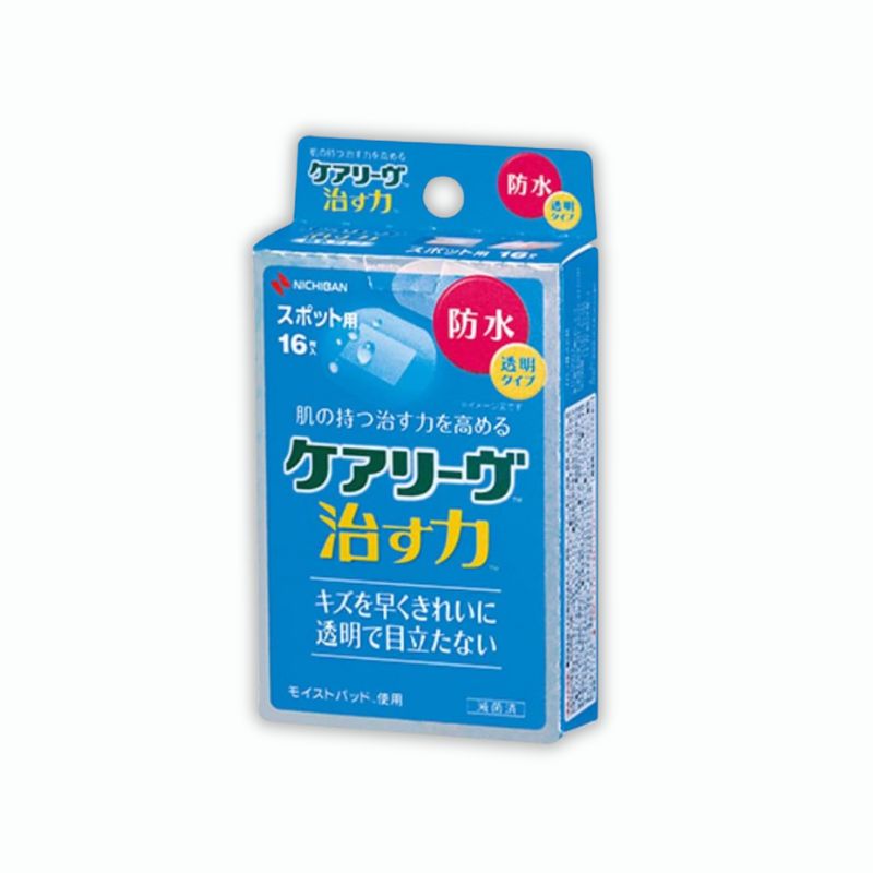 ニチバン ケアリーヴ 治す力 防水タイプ スポット用 16枚入