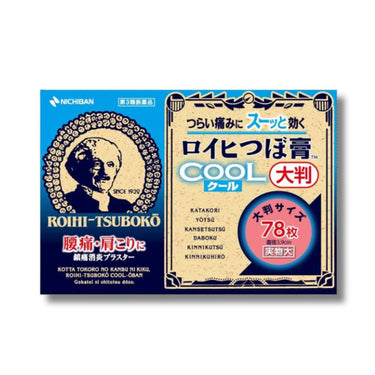 Nichiban ROIHI-TSUBOKO Cool Large Size 78 Sheets