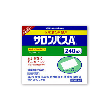 Hisamitsu Pharmaceutical Salonpas Ae Regular Size
240 sheets