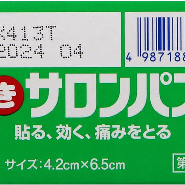 穴あき サロンパスAe レギュラーサイズ