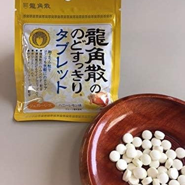 龙角散 喉咙清爽片 蜂蜜柠檬味