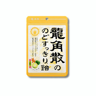 Ryukakusan Permen pelega tenggorokan rasa shikuwasa