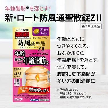 新・ロート防風通聖散錠ZII