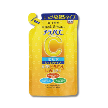 ロート製薬 メラノCC 薬用 しみ対策美白 化粧水 しっとりタイプ 170ml（詰替え用）