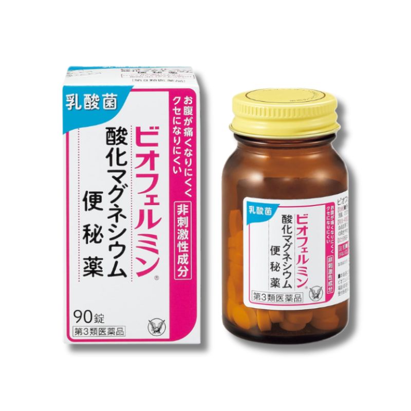 大正製薬 ビオフェルミン 酸化マグネシウム便秘薬90錠