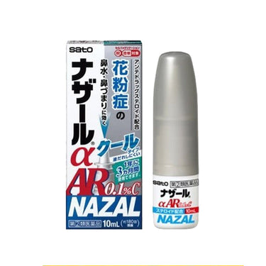 佐藤製薬 ナザール αAR0.1％ クール 〈季節性アレルギー専用〉 10ml