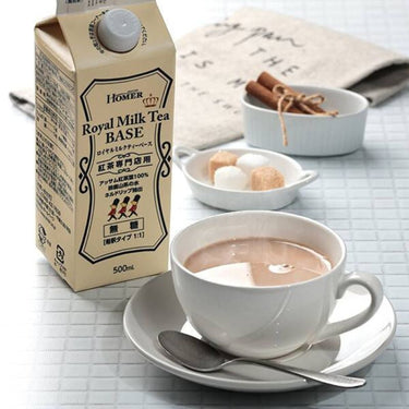 ホーマー ロイヤル ミルクティ ベース 無糖