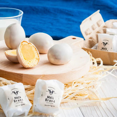 후미안 이토시마 밀크 브랜드 초코 에그 케이크