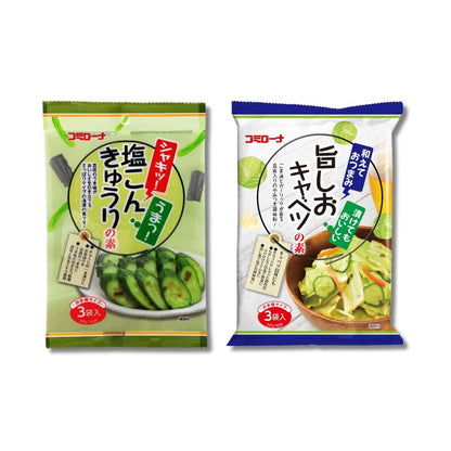 コーセーフーズ 野菜漬け物の素 3袋入塩こんきゅうりの素