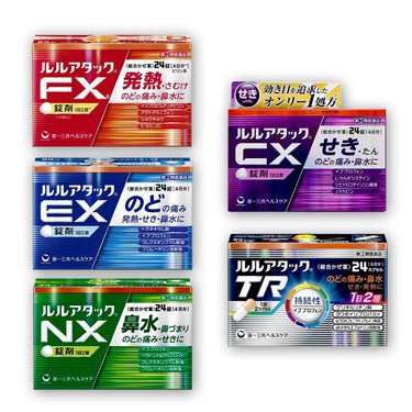 第一三共ヘルスケア ルルアタック シリーズ