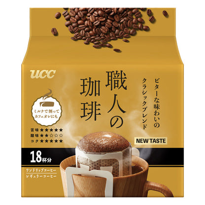 UCC Artisan Coffee One Drip Coffee 18 pieces