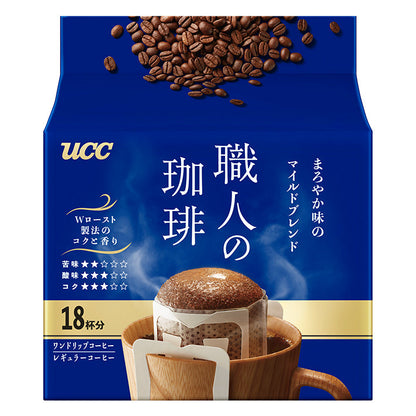 UCC Artisan Coffee One Drip Coffee 18 pieces